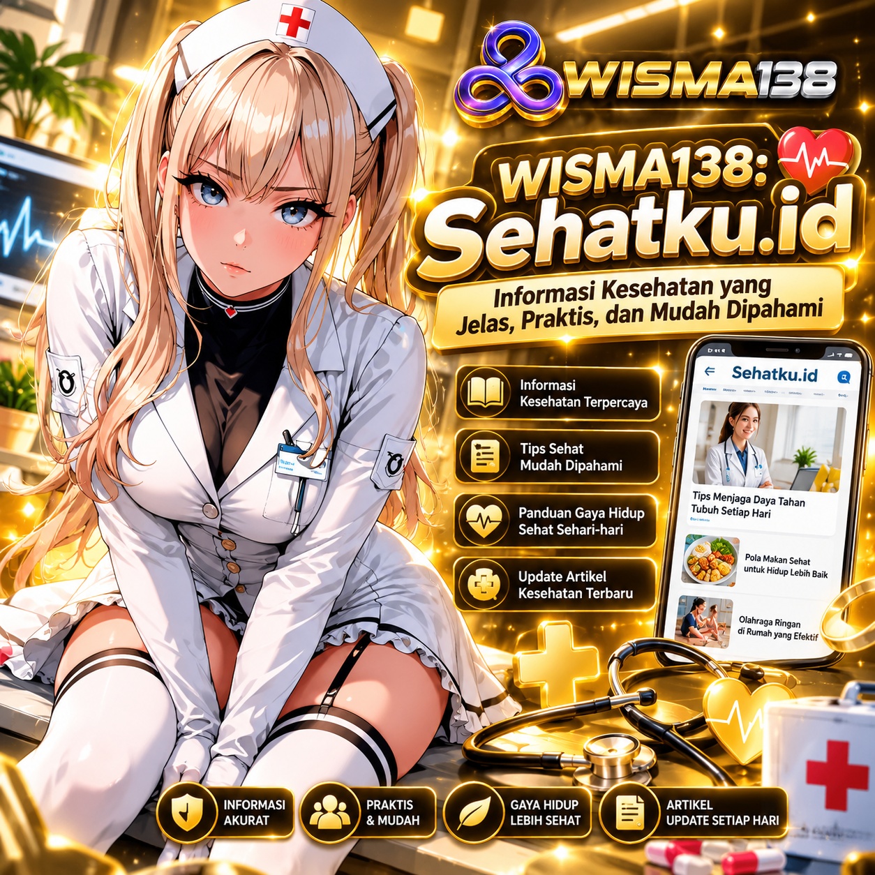WISMA138: Sehatku.id - Informasi Kesehatan yang Jelas, Praktis, dan Mudah Dipahami